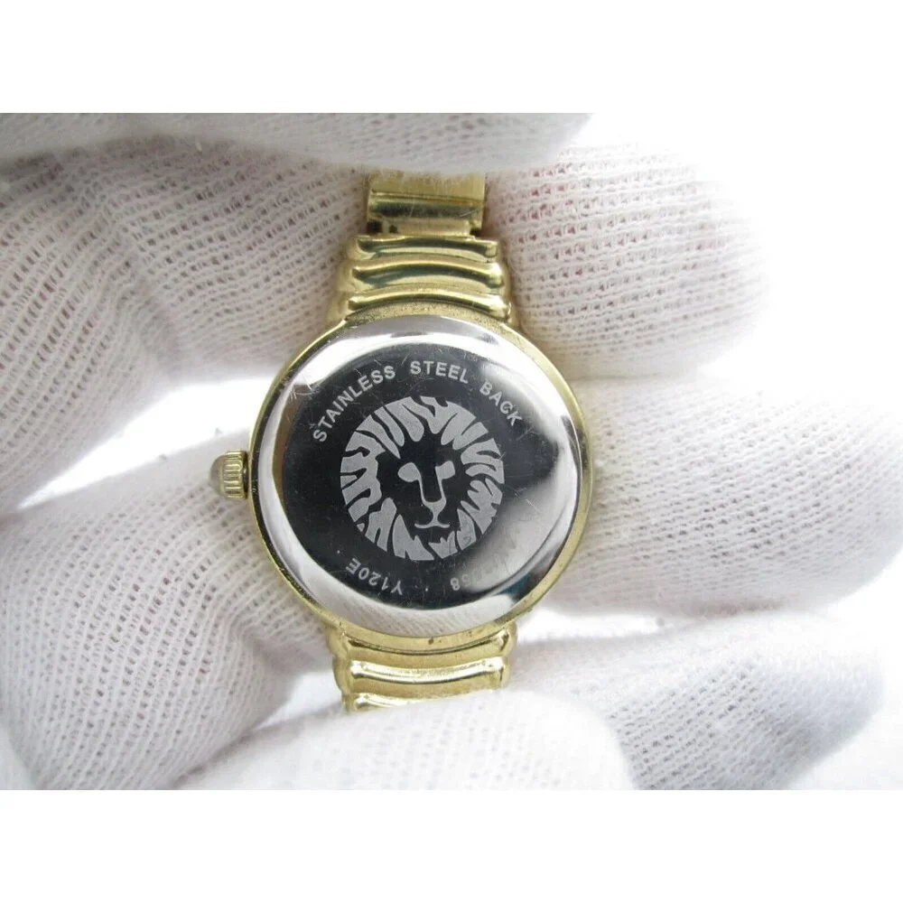 Women Anne Klein Diamond Quartz WR Analog 24mm Round Watch (H463) 